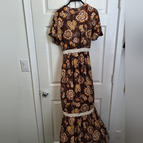 Cavender’s Button-Front Dress | Western Style | X-SMALL - Picture 4 of 8